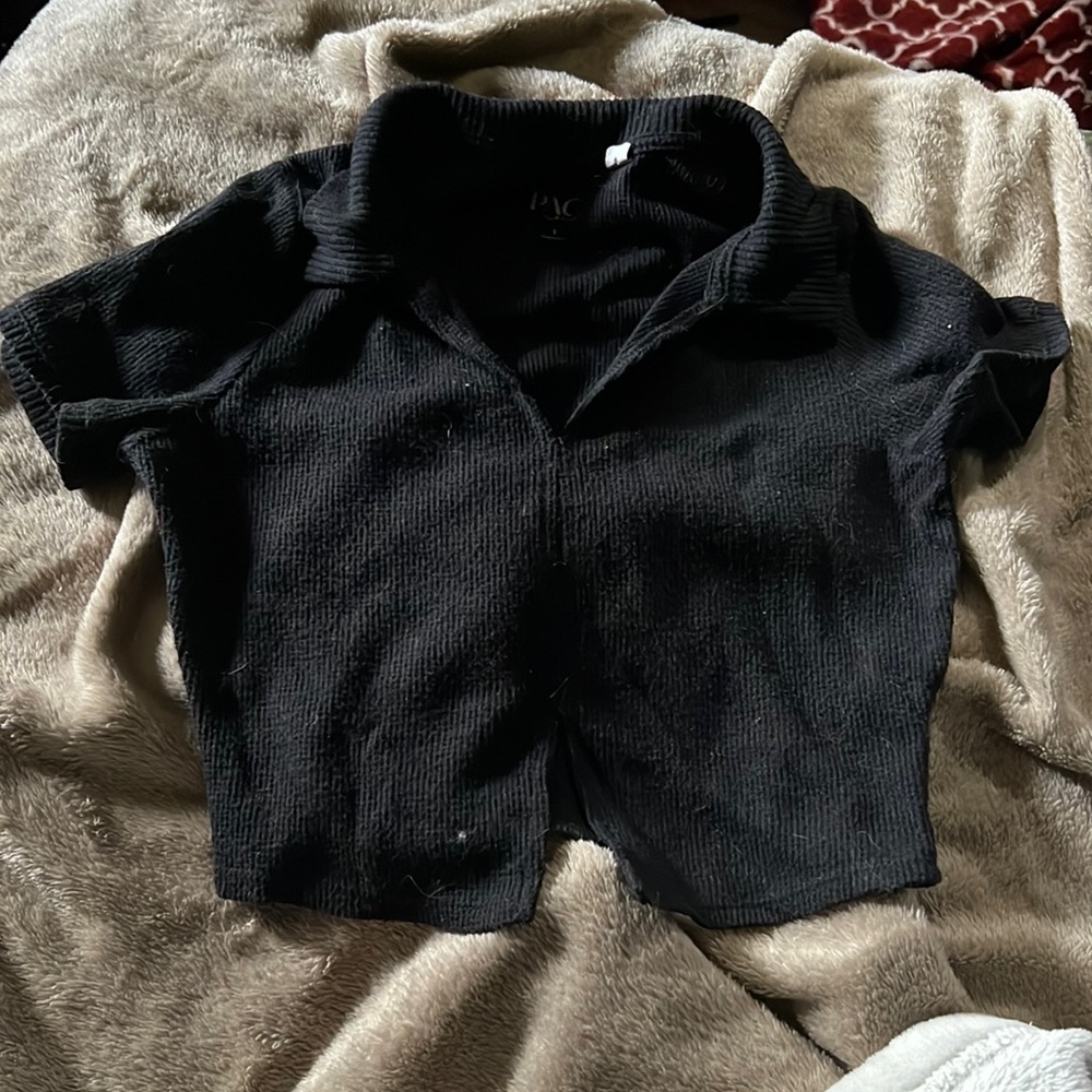 v-neck pacsun crop top